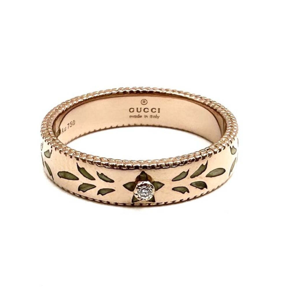 Gucci Flower Icon Diamond Ring #352462F96B